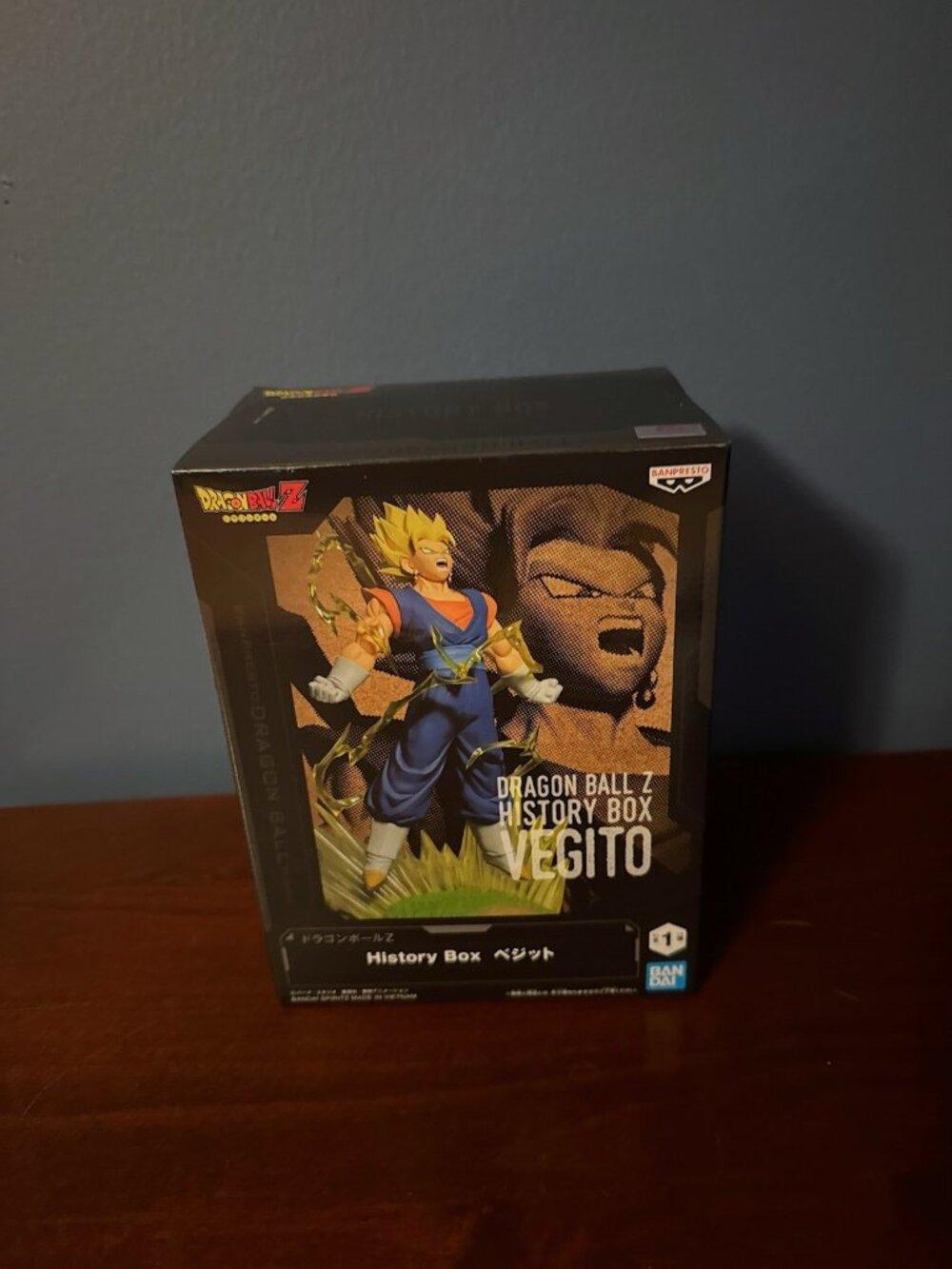 Dragon Ball Z History Box Vegito Super Saiyan Figure Banpresto New
